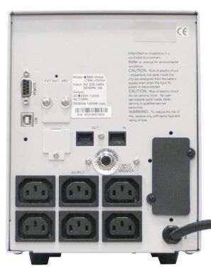 Для серверов и сетей SMK-2500A-LCD – SMK-3000A-LCD, вид 3